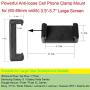 Fantaseal Ergonomic Action Camera Hand Grip Mount w/Smartphone Clip Compatible with Sony FDR X-3000V X1000VR HDR AS 300 AS-10/15 /20/30/50/100 Action Cam Nikon Keymission Hand Grip Handheld Holder