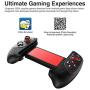 Mutop Wireless Joystick Gamepad with 5-10 Inch Telescopic Holder for Mobile Phone/Tablet/Android/iOS/Android TV Box - IPEGA PG-9083S