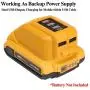 USB Power Source DCB090 for DEWALT 14.4V 18V/20V Max Li-ion Battery Charging Adapter for Mobile Phone Speaker Power Supply LPD USB Power Source DCB090 for DEWALT 14.4V 18V/20V Max Li-ion Battery Charging Adapter for Mobile Phone Speaker Power Supply LPD