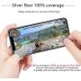 Silver Fiber 100%, 0.01"(0.5mm) Ultra-Thin, PUBG Mobile Knives Out Finger Sleeve Anti-Sweat Breathable for High-Ranking Players Mobile Game Streamer iPhone/iPad/Android Size: M(6P)