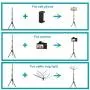 LED Ring Light, 12" Selfie Ring Light with Tripod Stand and Phone Holder for Live Stream, Makeup Light Stand, YouTube Video Photography, Compatible for iPhone Android LED Ring Light, 12" Selfie Ring Light with Tripod Stand and Phone Holder for Live Stream, Makeup Light Stand, YouTube Video Photography, Compatible for iPhone Android