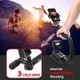 Zeadio Camera Smartphone Stabilizer, Foldable Handle Grip Handheld Video Rig with Carrying Case, Compatibility with All GoPro, Camera, Camcorder, DSLR, Cell Phone, iPhone, Huawei, Samsung etc