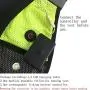 ANYTINUS LED Reflective Safety Vest USB Rechargeable Light Up Flashing Warning Vest Adjustable Waist 2 Pocket Running Gear for Men Women Kids Running Dog Walking Cycling, Marathon Runner Gifts