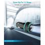 CAM2 Car Charger USB 45W 2-Port Compact Type C Car Charger with 27W PowerDelivery PD 2 and 18W Quick Charge 3.0 with LED for iPad Pro, iPhone XS/Max/XR/X/8/7, Pixel 3/2/XL, Galaxy S6/Edge and More