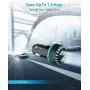 CAM2 Car Charger USB 45W 2-Port Compact Type C Car Charger with 27W PowerDelivery PD 2 and 18W Quick Charge 3.0 with LED for iPad Pro, iPhone XS/Max/XR/X/8/7, Pixel 3/2/XL, Galaxy S6/Edge and More