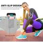Running Armband with Airpods Bag Cell Phone Armband for iPhone 11/11 Pro/XR/XS/8/7, Water Resistant Sports Phone Holder Case with Touchscreen & Zipper Slot Car Key Holder for 6.5 inches Phone (Grey)