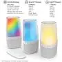 iHome Zenergy Aromatherapy Essential Oil Diffuser Bluetooth Speaker with Sound Therapy, Light Therapy, Anti-Anxiety and Stress Relief, Color Changing Relaxing Sounds and Oils