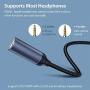 USB Type C to 3.5mm Headphone Jack Adapter, Type C to Aux Audio Dongle Cable Cord Compatible with Pixel 4 3 2 XL, Samsung Galaxy S20 Ultra Z Flip S20+ Note 10, Note10+, S10 S9 Plus, iPad Pro (2PK)