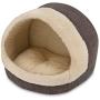 2-in-1 Cat Bed and Cave - with Plush Lining by Best Pet Supplies