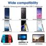 Adaptive Fast Charger Adapter Compatible Samsung Galaxy S9 S9 Plus S8 S8+ S10 S10e Note 8 Note 9, 2 Pack Charging Adapter + 2 Pack 6.6ft Type-C Cables