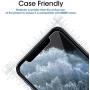 amFilm Glass Screen Protector for iPhone 11 Pro Max/iPhone Xs Max (6.5" Display) (3 Pack) with Easy Installation Tray
