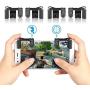 Mobile Game Controller, [Upgraded Version] Keten Sensitive Shoot and Aim Triggers for PUBG/Knives Out/Rules of Survival - Mobile Game Trigger Joystick Gamepad for Android/iPhone (2 Pair)