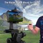 KobraTech Metal Cell Phone Tripod Mount - UniMount 360 Pro Heavy Duty iPhone Tripod Mount with Remote
