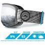 Wildhorn Cristo Ski Goggles - US Ski Team Official Supplier - Snow Goggles for Men, Women & Youth