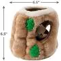 Outward Hound Hide-A-Squirrel Squeaky Puzzle Plush Dog Toy - Hide and Seek Activity for Dogs