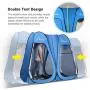 WolfWise 6.6FT Portable Pop Up Shower Privacy Tent Spacious Dressing Changing Room for Toilet Camping Biking Beach WolfWise 6.6FT Portable Pop Up Shower Privacy Tent Spacious Dressing Changing Room for Toilet Camping Biking Beach
