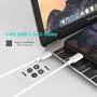 USB C Charger for 2020/2018 iPad Pro 12.9 Gen 4/3, iPad Pro 11 Gen 2/1, MacBook Pro, New MacBook Air 13 inch, MacBook 12 inch, 45W Thunderbolt 3 USB C Power Adapter, 6.6ft USB C to C Cable, LED USB C Charger for 2020/2018 iPad Pro 12.9 Gen 4/3, iPad Pro 11 Gen 2/1, MacBook Pro, New MacBook Air 13 inch, MacBook 12 inch, 45W Thunderbolt 3 USB C Power Adapter, 6.6ft USB C to C Cable, LED