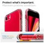 Spigen Ultra Hybrid [2nd Generation] Designed for Apple iPhone SE 2020 Case/Designed for iPhone 8 Case (2017) / Designed for iPhone 7 Case (2016) - Crystal Clear