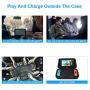 Stand Charging Case Bag Compatible with Nintendo Switch with Built-in 10000mAh Recharge Battery and 8 Game Card Holders - Black