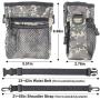 Tactical Dog Training Pouch Pet Treats Bag for Puppy Small Large Dogs Treat Pouch Waist Bag Treat Tote Carry Toys Kibble Snacks with Waist Belt Shoulder Strap Poop Bag Dispenser