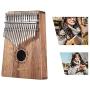 LingTing LT-K17S 17 key Kalimba Thumb Piano Mbira Musical Gift (without eq)