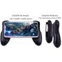 Portable Game Handle Gamepad, Phone Holder Mobile Phone Gamepad Joystick Grip Support for 4.5-6.5 inch Mobile Phone (A Type)