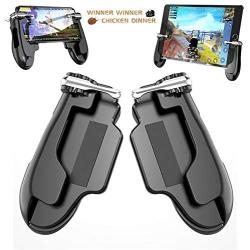 Game Controller for iPad PUBG Mobile Game Controller Cellphone Trigger Switches for PUBG/Knives Out Gaming Controller Shooter L1R1 Trigger Fire Button Aim Key Gamepad for Tablet/Android/iOS/iPhone