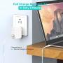 USB C Charger for 2020/2018 iPad Pro 12.9 Gen 4/3, iPad Pro 11 Gen 2/1, MacBook Pro, New MacBook Air 13 inch, MacBook 12 inch, 45W Thunderbolt 3 USB C Power Adapter, 6.6ft USB C to C Cable, LED