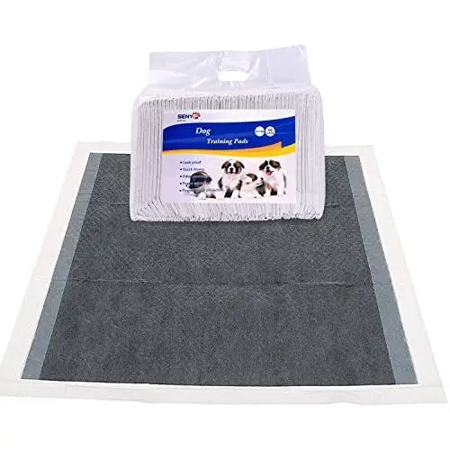 YINGYAO SENYE Pet Training Puppy Pads Ultra-Absorbent Carbon Pet Pads,50 Count YINGYAO SENYE Pet Training Puppy Pads Ultra-Absorbent Carbon Pet Pads,50 Count