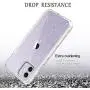LONTECT for iPhone 11 Case Built-in Screen Protector Glitter Clear Sparkly Bling Rugged Shockproof Hybrid Full Body Protective Case Cover for Apple iPhone 11 6.1 2019, Clear/Silver Glitter LONTECT for iPhone 11 Case Built-in Screen Protector Glitter Clear Sparkly Bling Rugged Shockproof Hybrid Full Body Protective Case Cover for Apple iPhone 11 6.1 2019, Clear/Silver Glitter