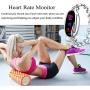 Pard New Women Smart Watch, Noble Fitness Tracker, Heart Rate Monitor for Android iOS Smartphones, Silver