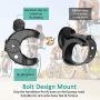 Bovon Bike Phone Mount, (Bolt Design) Sturdy Universal Motorcycle Bicycle Phone Holder Stand Compatible with iPhone Se/ 11 Pro Max/XS Max/XR/X/XS/8/8 Plus/7/7 Plus, Samsung S10/S10 Plus