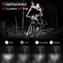 USB Rechargeable Bike Front Light, Solar Powered, and Bell Horn, All in one design, 350 Lumens Bicycle Headlight LED. Waterproof, USB Output Charge your Mobile, Road Cycling Safety Commuter Flashlight