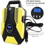 Portable Digital Air Compressor Tire Inflator for Car Tires, Car Air Pump 150PSI DC 12V with LED Light,Auto tire inflator for Car, Bicycle, Motorcycle, Basketball and Other Inflatables