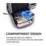 Universal Running Armband with Touch Screen, Arm Cell Phone Holder Sports Armband for Running, Fitness and Gym Workouts, for iPhone 11/10/8/7/Plus, Samsung Galaxy S10/S9/S8/S7/Plus & More(Black&Gray)