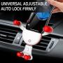 Car Phone Holder,REDSHINE Gravity Car Mount Air Vent Phone Holder for car for iPhone 11/ X/Xs Max/8/7/7P/6s/6P/5S, Galaxy S5/S6/S7/S8/S9,Note8 Google, LG, Huawei and More