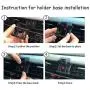 LUNQIN Car Phone Holder for 2014-2018 BMW X5 X6 SUV sDrive35i xDrive35i 40e 35d F15 F16 Auto Accessories Navigation Bracket Interior Decoration Mobile Cell Phone Mount LUNQIN Car Phone Holder for 2014-2018 BMW X5 X6 SUV sDrive35i xDrive35i 40e 35d F15 F16 Auto Accessories Navigation Bracket Interior Decoration Mobile Cell Phone Mount