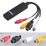 UCEC USB 2.0 Video Audio Capture Card Device Adapter VHS VCR TV to DVD Converter Support Win 2000/Win Xp/Win Vista/Win 7/Win 8/Win 10