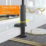 Gooseneck Cell Phone Holder, Universal 360 Flexible Phone Stand Lazy Bracket Mount Long Arms Clamp for Phone 11 Pro Xs Max XR X 8 7 6 6s Plus and Other 3.5~6.5 Device (Black)