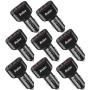 USB Car Charger[8-Pack],Bralon 24W/4.8A 3-Port Fast Car Charger Smart Phone Car Charger Compatible with iPhone 11/11 Pro(Max)/XS(Max)/X/8 7 6 S Plus,Galaxy Note S10 S9 S8 S7 S6,iPad,Mp3&More