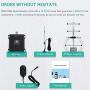 Cell Phone Signal Booster for Home and Office - Boost Verizon AT&T T-Mobile 4G LTE Data & HD Voice (Volte) Signal with 700MHz Dual Band 12/13/17 Cell Repeater Amplifier Kit Omni/Yagi Antennas