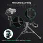Moza Aircross 2 with Carrying Case, 3-Axis Handheld Gimbal Stabilizer, Up to 7.1 lbs 8 Follow Modes Dual Follow Focus System for DSLR Mirrorless Cameras with Larger Heavier Lens