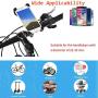 Anchoro Phone Holder for Bike,Bike Phone Mount 360° Rotation Compatible with iPhone 11(Xs,Xr,X,8,Plus,Max,7,6) or Any Cell Phone Between 3.5“ - 6.5"