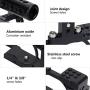 Acouto Camera Stabilizer Cage Kit, Aluminum Alloy Film Movie Making Kit with Top Handle Follow Focus Rods Accessory for Sony A6500 Acouto Camera Stabilizer Cage Kit, Aluminum Alloy Film Movie Making Kit with Top Handle Follow Focus Rods Accessory for Sony A6500