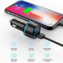 USB C PD Car Charger,QGeeM 36W 2 Port Fast Car Charger with Power Delivery & Quick Charge 3.0 Compatible with iPad Pro 2020,iPhone,MacBook and More,Car Charger Adapter