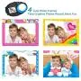 Ishare Kids Camera Cute Camera 12MP 4× Digital Zoom, Digital Kids Camera with Video, Mini Kids Camera with Photo Frame for Girls and Boys, (Blue)