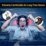 WILLNORN K2 Gaming Headset with Mic Noise Cancelling Over Ear Headphones for PC, PS4, Controller, Laptop, LED Light, Stereo Sound with Bass (Red) WILLNORN K2 Gaming Headset with Mic Noise Cancelling Over Ear Headphones for PC, PS4, Controller, Laptop, LED Light, Stereo Sound with Bass (Red)