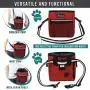 PetAmi Dog Treat Pouch | Dog Training Pouch Bag with Waist Shoulder Strap, Poop Bag Dispenser and Collapsible Bowl | Treat Training Bag for Treats, Kibbles, Pet Toys | 3 Ways to Wear PetAmi Dog Treat Pouch | Dog Training Pouch Bag with Waist Shoulder Strap, Poop Bag Dispenser and Collapsible Bowl | Treat Training Bag for Treats, Kibbles, Pet Toys | 3 Ways to Wear