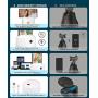 Auto Tracking Smart Shooting Holder【NO APP Required】 360°Rotation Auto Face Selfie Stick, Suitable for Phone, Tablet - Cell Phone Camera Mount for Tripod Stand - Idea for Live Streaming, Live Video