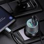 Meagoes USB C Car Charger, Dual Quick Charge 3.0 Port Fast Charging Adapter Compatible for Samsung Galaxy S20/Plus/Ultra/Note 10/9/8/A71/A70/A50/A51/A20, LG Stylo 6/5/4/Q70, Moto Z4/Z3/G Power/Stylus